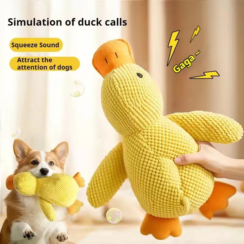 Booteely Plush Duck Dog Toy